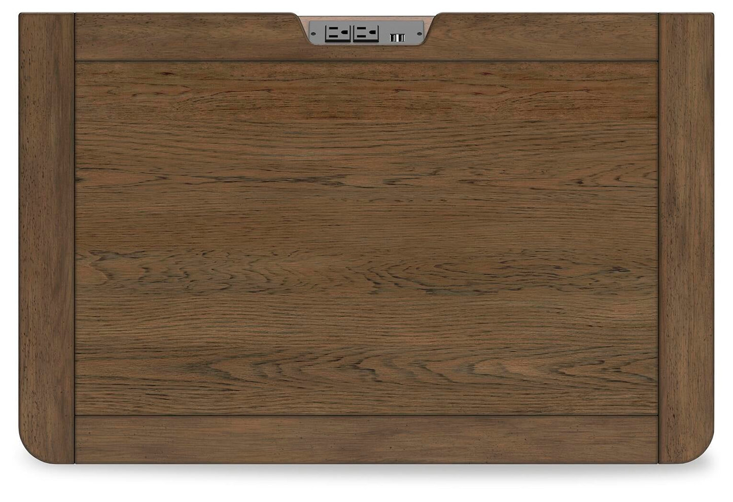 Cabalynn California King Panel Bed with Storage with Mirrored Dresser, Chest and Nightstand
