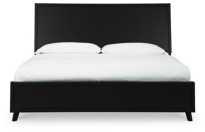 Danziar King Panel Bed, Dresser, Mirror and Nightstand