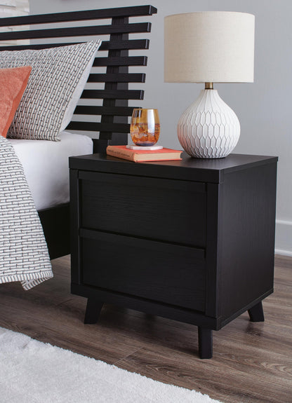 Danziar Queen Panel Bed, Dresser, Mirror and Nightstand