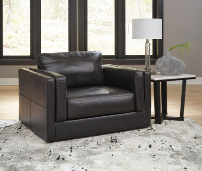 Amiata Chair and Ottoman
