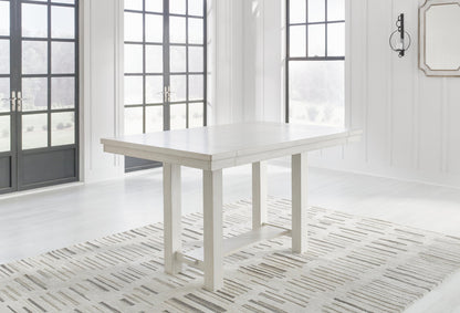 Robbinsdale Counter Height Dining Table and 4 Barstools