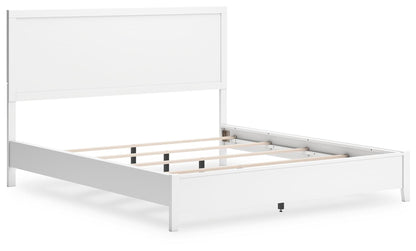 Binterglen California King Panel Bed, Dresser, Mirror, Chest and Nightstand