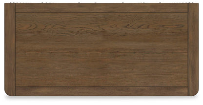 Cabalynn California King Upholstered Bed with Mirrored Dresser, Chest and Nightstand