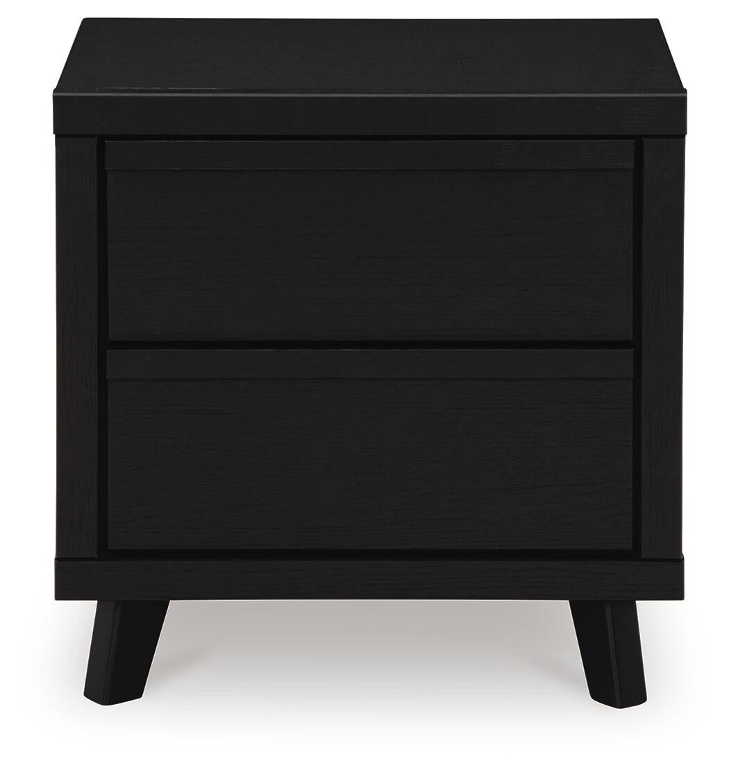 Danziar Queen Panel Headboard, Dresser, Mirror, Chest and Nightstand