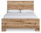 Hyanna Queen Panel Bed, Dresser, Mirror and Nightstand