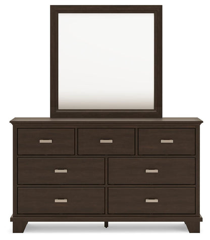 Covetown Twin Panel Bed, Dresser, Mirror, Chest and Nightstand