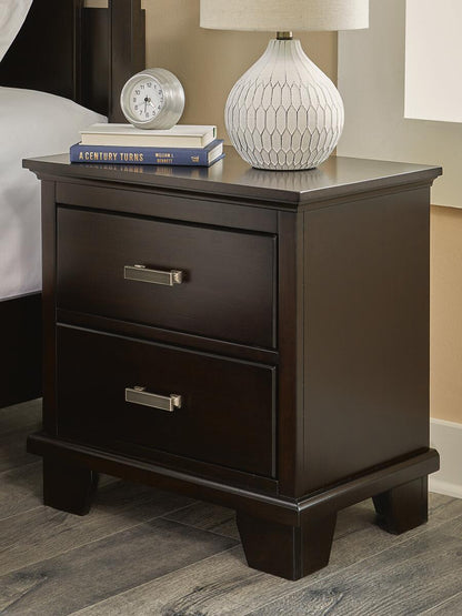 Covetown Twin Panel Bed, Dresser, Mirror, Chest and Nightstand