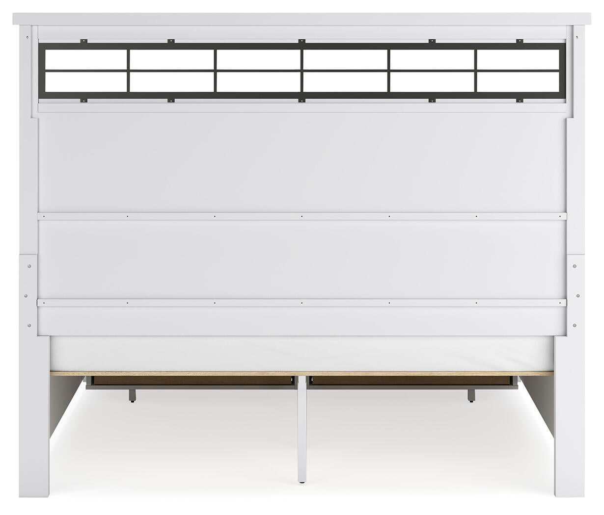 Ashbryn King Panel Storage Bed, Dresser, Mirror, Chest and Nightstand