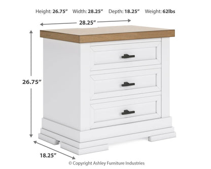 Ashbryn Queen Panel Storage Bed, Dresser, Mirror, Chest and Nightstand