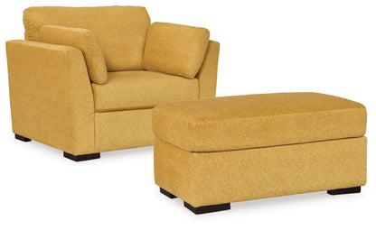 Keerwick Sofa, Loveseat, Chair and Ottoman