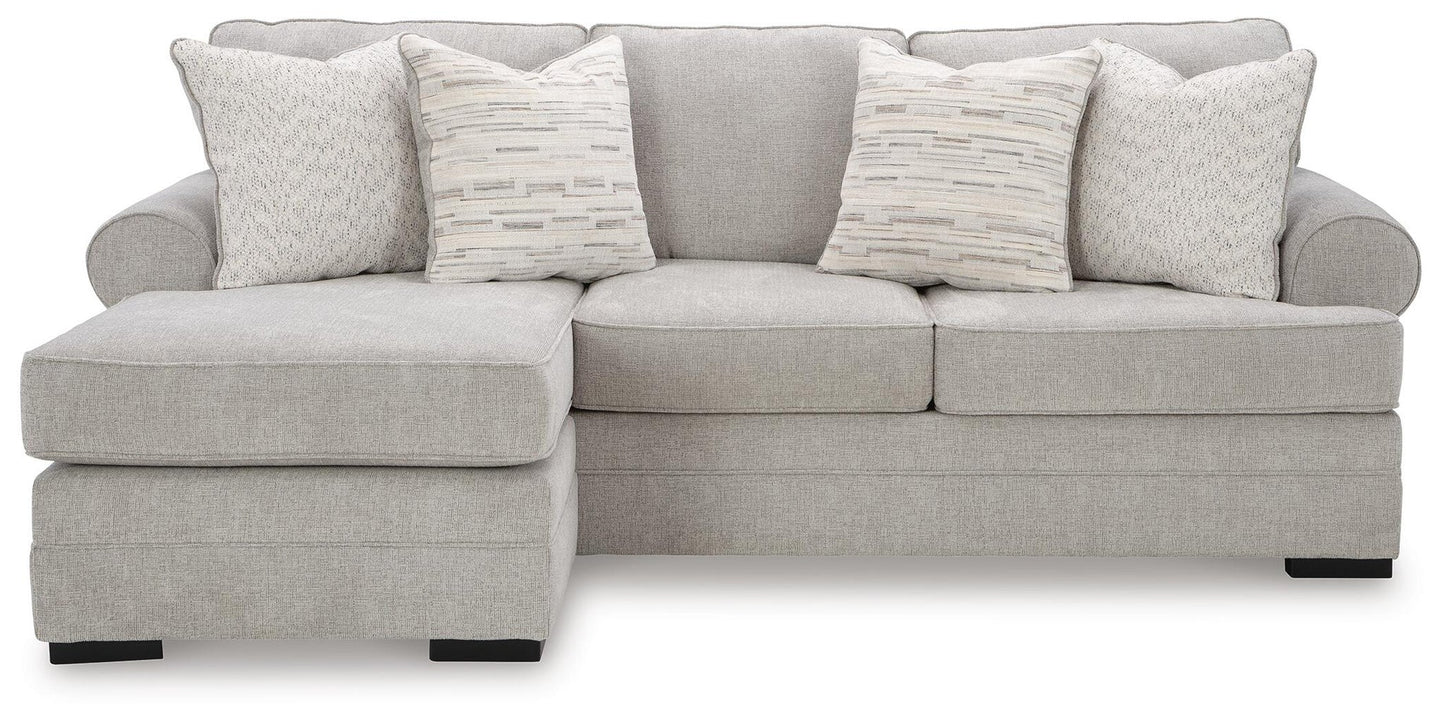 Eastonbridge Sofa Chaise, Chair, and Ottoman