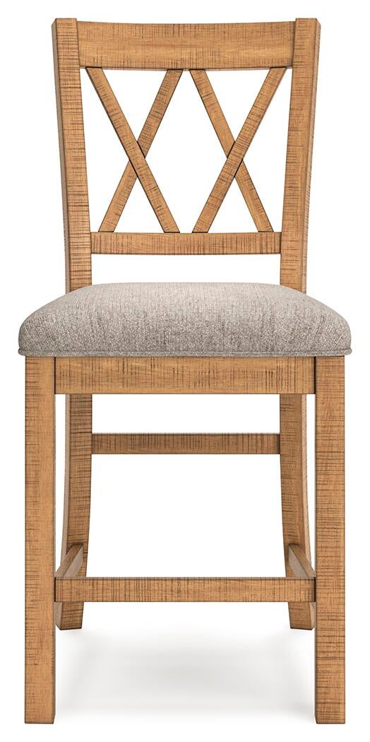 Havonplane Counter Height Dining Table and 10 Barstools