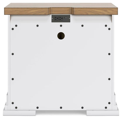 Ashbryn California King Panel Storage Bed, Dresser, Mirror, Chest and Nightstand