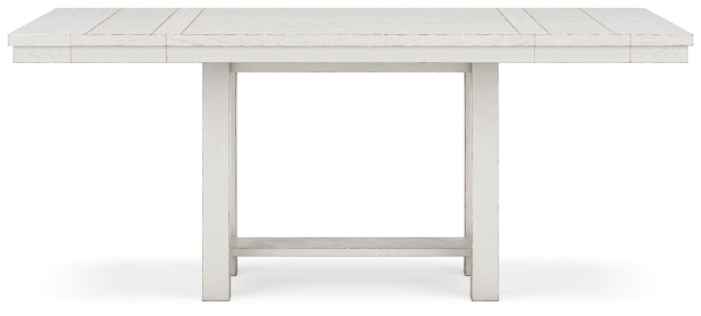 Robbinsdale Counter Height Dining Table and 10 Barstools