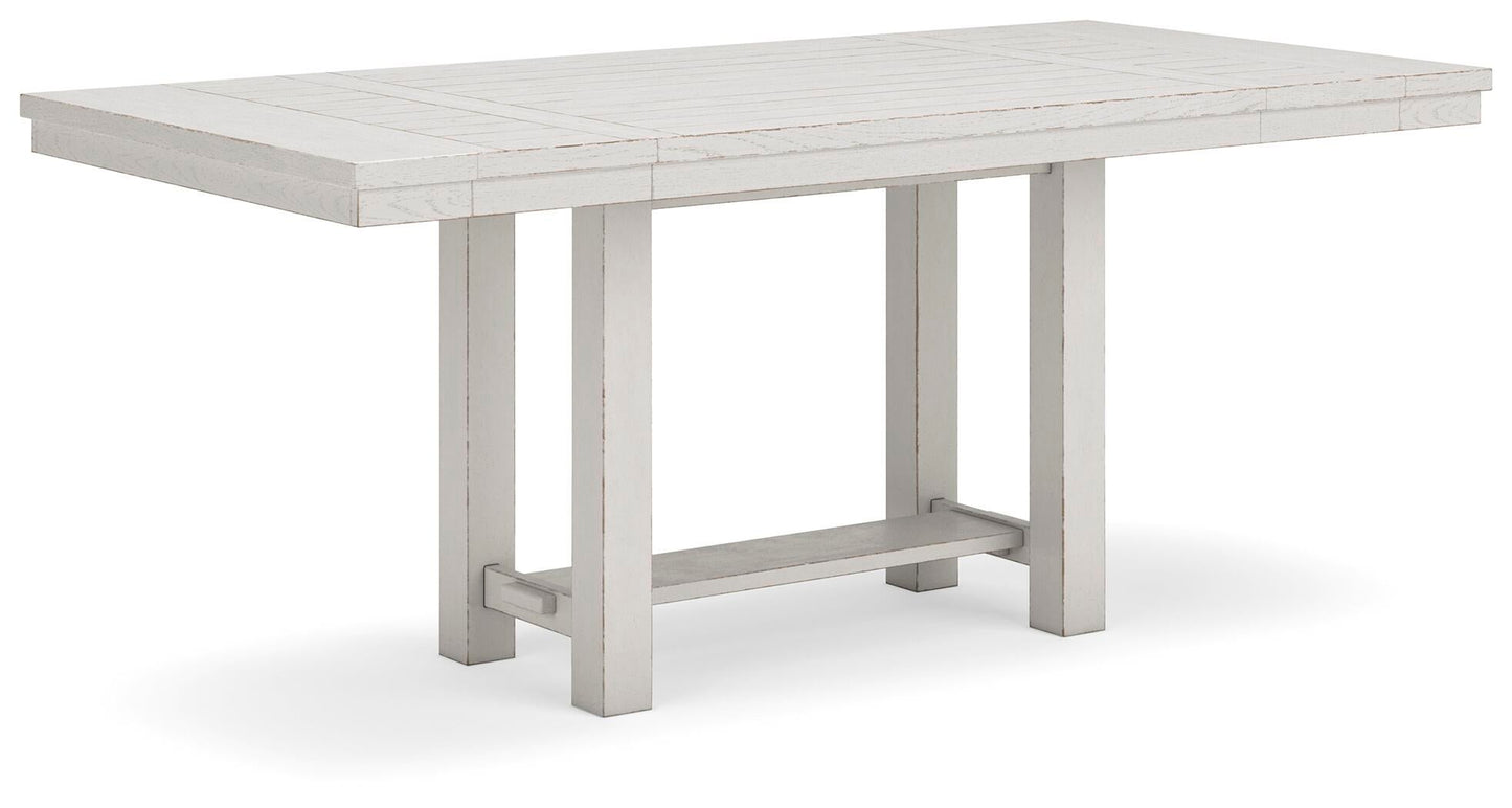Robbinsdale Counter Height Dining Table and 10 Barstools