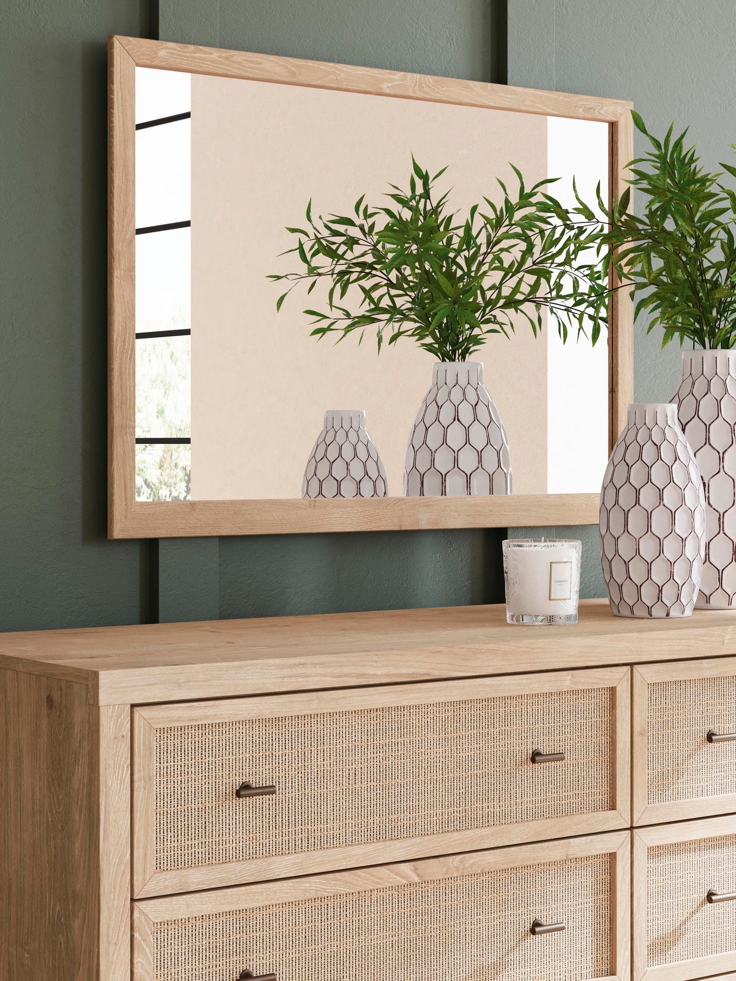 Cielden King Panel Headboard, Dresser and Mirror