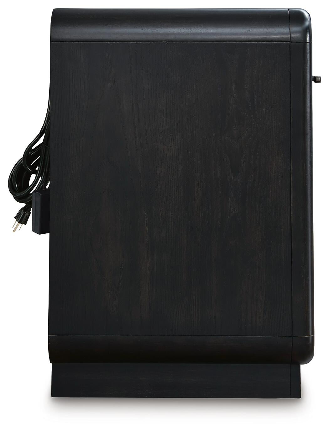 Rowanbeck King Upholstered Panel Bed, Dresser, Mirror, Chest and Nightstand