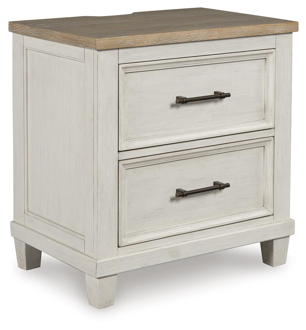 Shaybrock California King Panel Bed, Dresser, Mirror and Nightstand