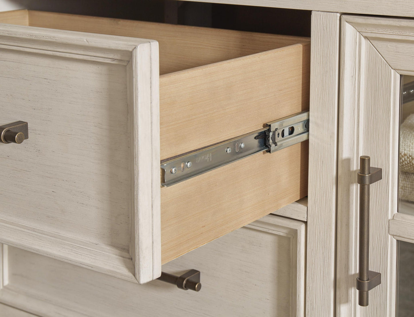 Shaybrock California King Panel Bed, Dresser, Mirror and Nightstand