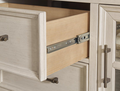 Shaybrock California King Panel Bed, Dresser, Mirror and Nightstand