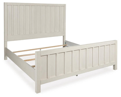 Shaybrock Queen Panel Bed, Dresser, Mirror and Nightstand