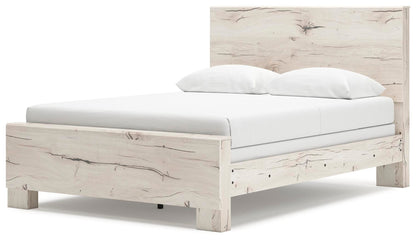 Lawroy Queen Panel Bed, Dresser, Mirror, Chest and Nightstand