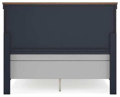 Landocken Queen Panel Bed, Dresser, Mirror, Chest and Nightstand