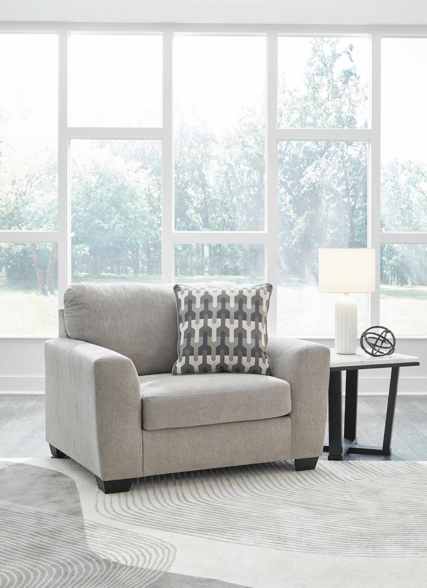 Avenal Park Chair and Ottoman