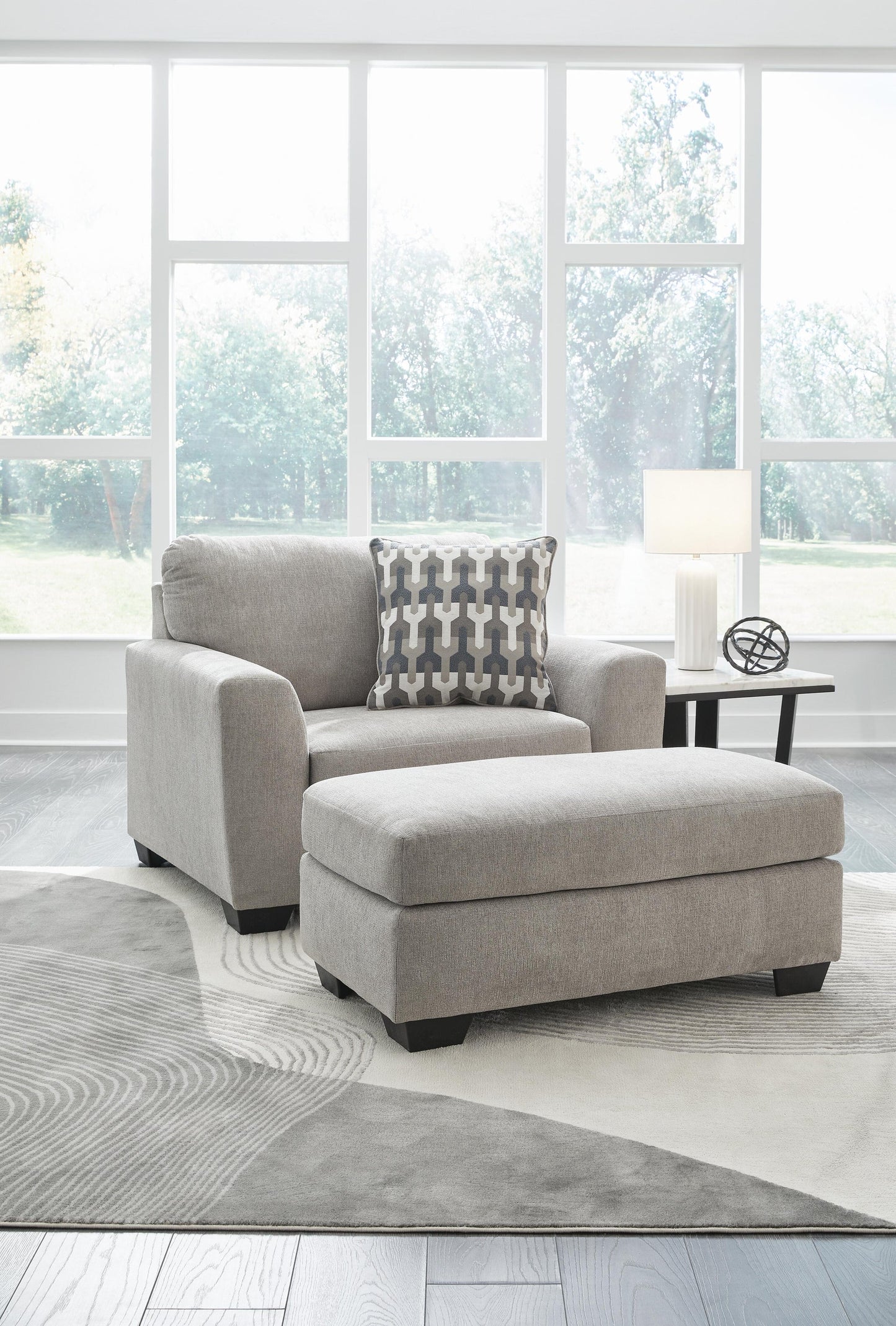 Avenal Park Chair and Ottoman