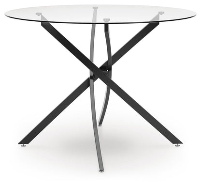 Pharwynn Dining Table and 4 Chairs