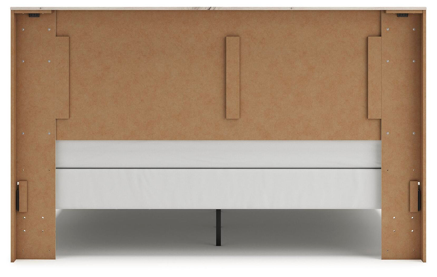 Lawroy King Panel Bed, Dresser, Mirror and Nightstand
