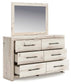 Lawroy Full Panel Headboard, Dresser, Mirror, Chest and Nightstand
