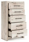 Lawroy Full Panel Headboard, Dresser, Mirror, Chest and Nightstand