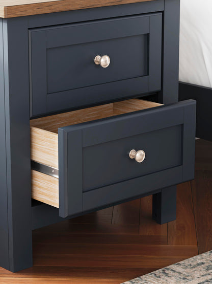 Landocken Queen Panel Headboard, Dresser, Mirror and Nightstand