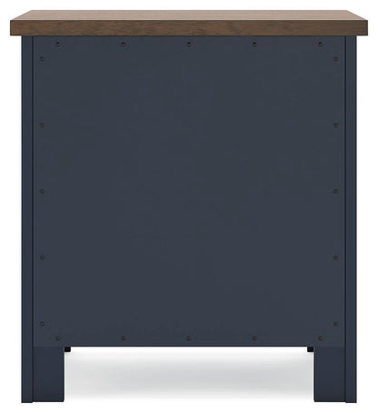 Landocken Queen Panel Headboard, Dresser, Mirror, Chest and Nightstand