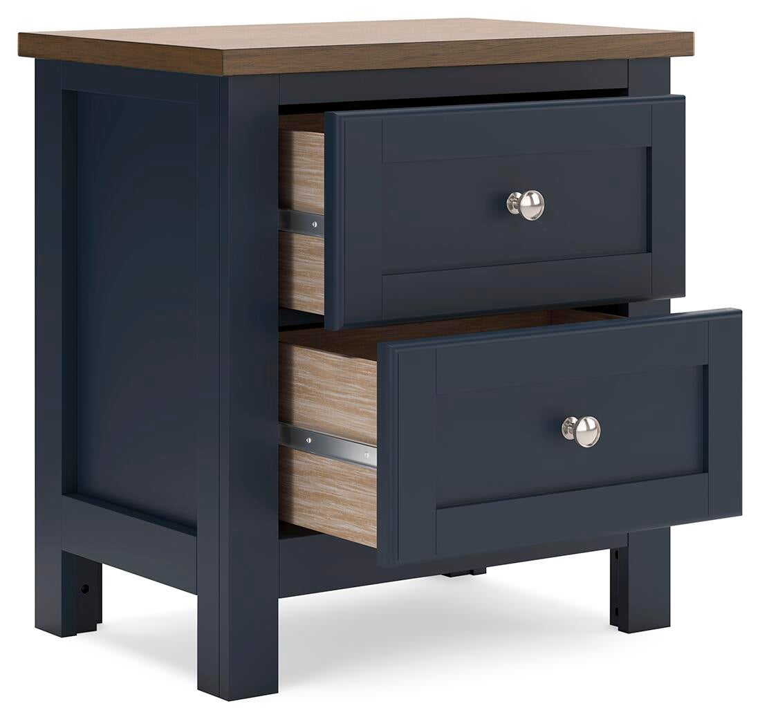 Landocken Queen Panel Headboard, Dresser, Mirror, Chest and Nightstand