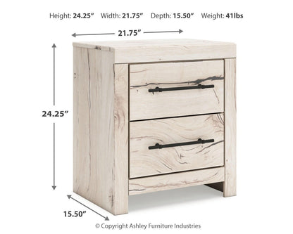Lawroy Queen Panel Bed with Storage, Dresser, Mirror, Chest and Nightstand