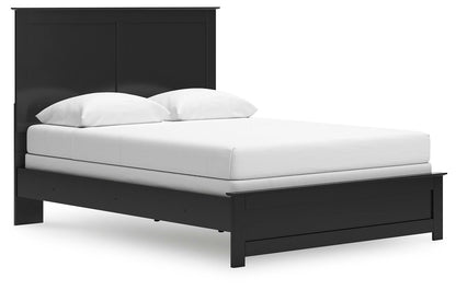Maribel Queen Panel Bed, Dresser, Mirror, Chest and Nightstand