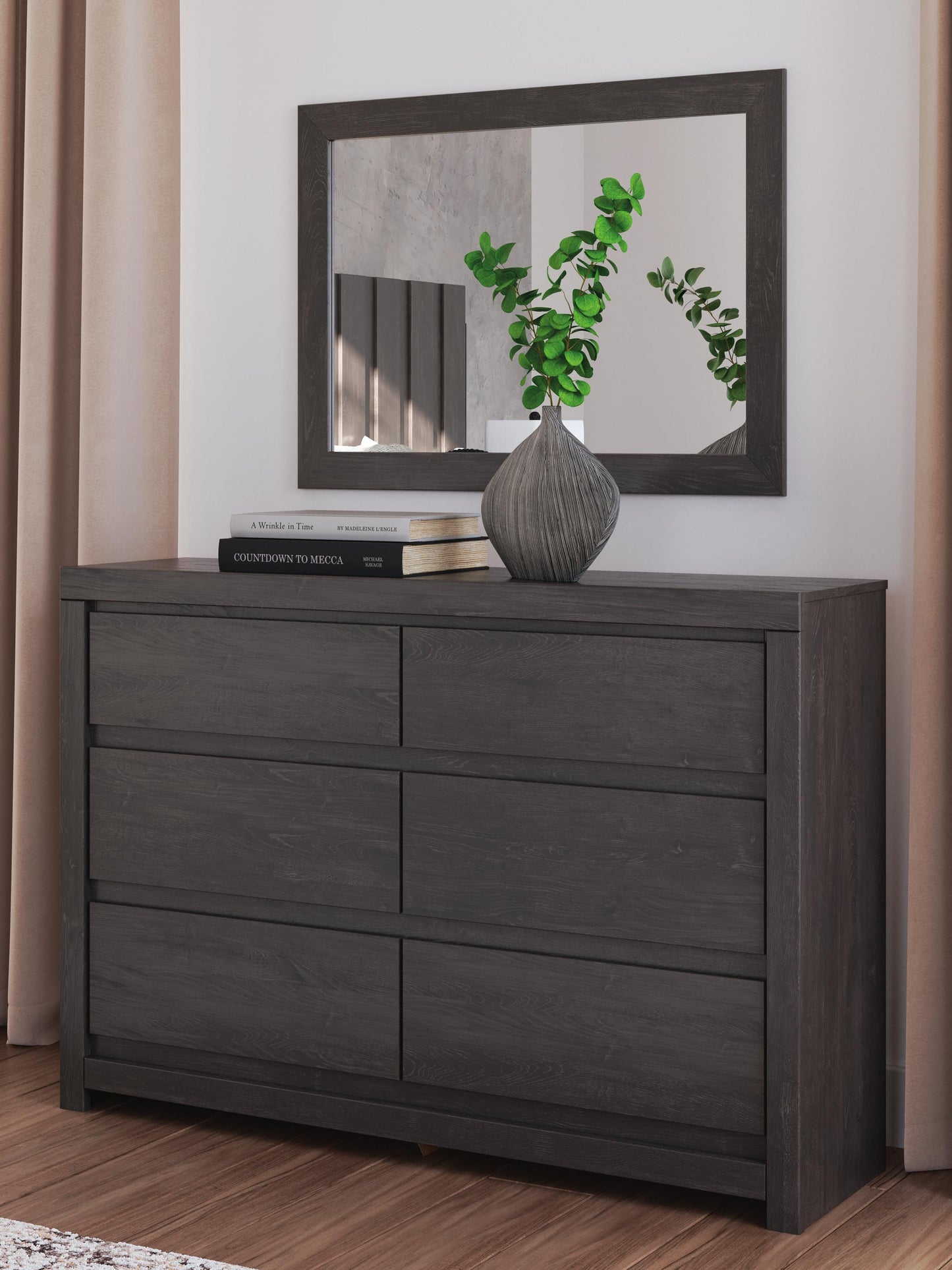 Parlayon Queen Panel Bed, Dresser, Mirror and Nightstand
