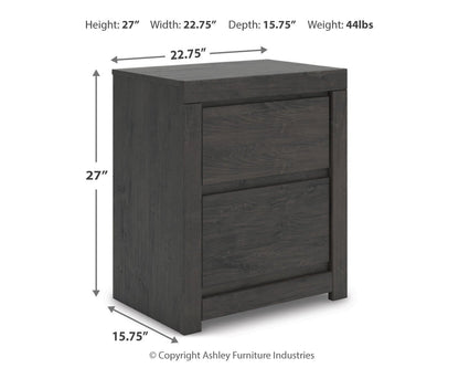 Parlayon Queen Panel Bed, Dresser, Mirror and Nightstand