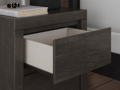 Parlayon King Panel Bed, Dresser, Mirror, Chest and Nightstand