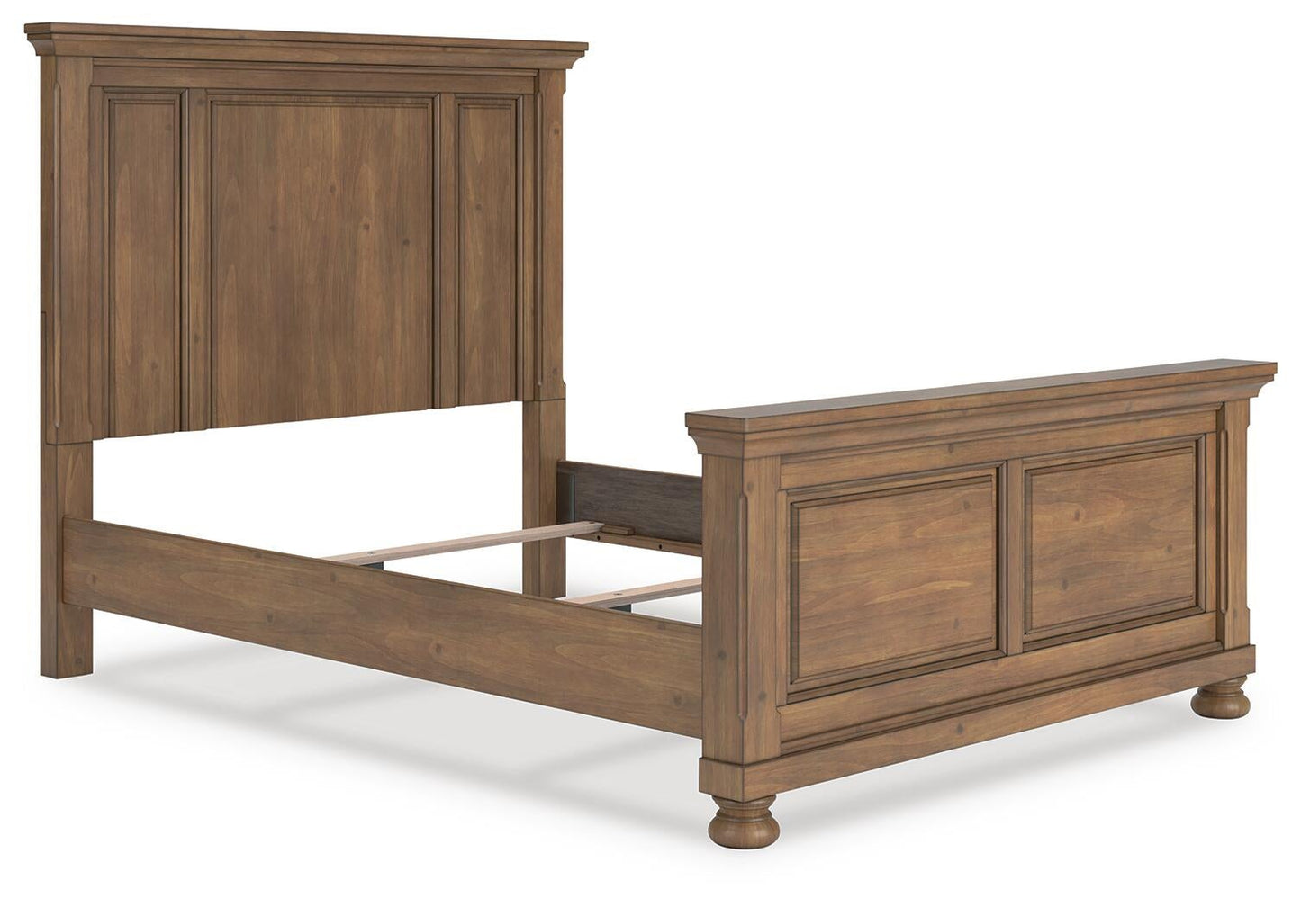Vandenmore Queen Panel Bed with Mirrored Dresser, Chest and Nightstand