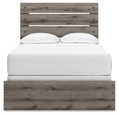 Urbanoore Full Panel Bed, Dresser, Mirror and Nightstand