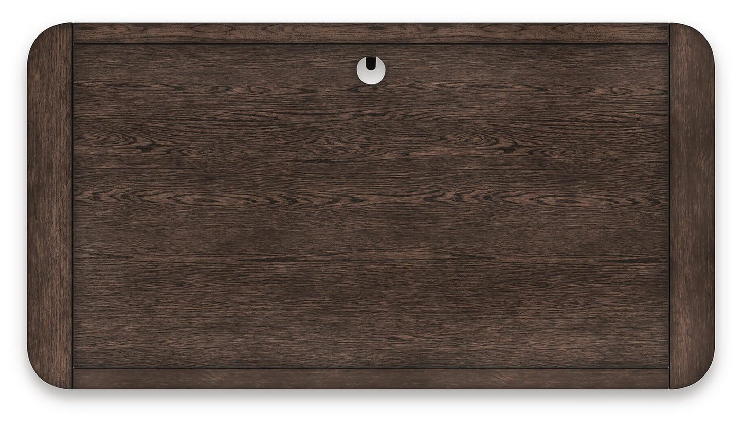 Breckington Home Office Desk with Chair and Storage