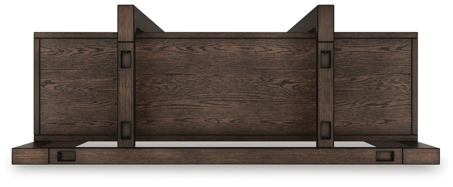 Breckington Home Office Desk with Chair and Storage