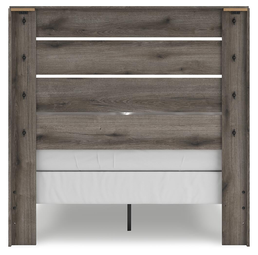 Urbanoore Full Panel Bed, Dresser and Mirror