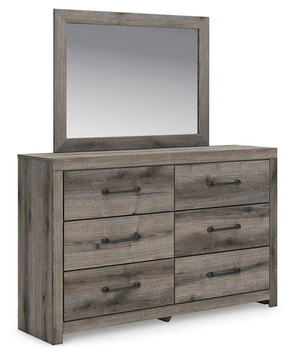 Urbanoore Full Panel Storage Bed, Dresser and Mirror