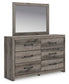 Urbanoore Twin Panel Storage Bed, Dresser, Mirror, Chest and Nightstand