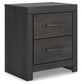 Delmorta King Panel Bed, Dresser, Mirror, Chest and Nightstand