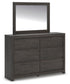 Parlayon Queen Panel Bed, Dresser, Mirror, Chest and Nightstand